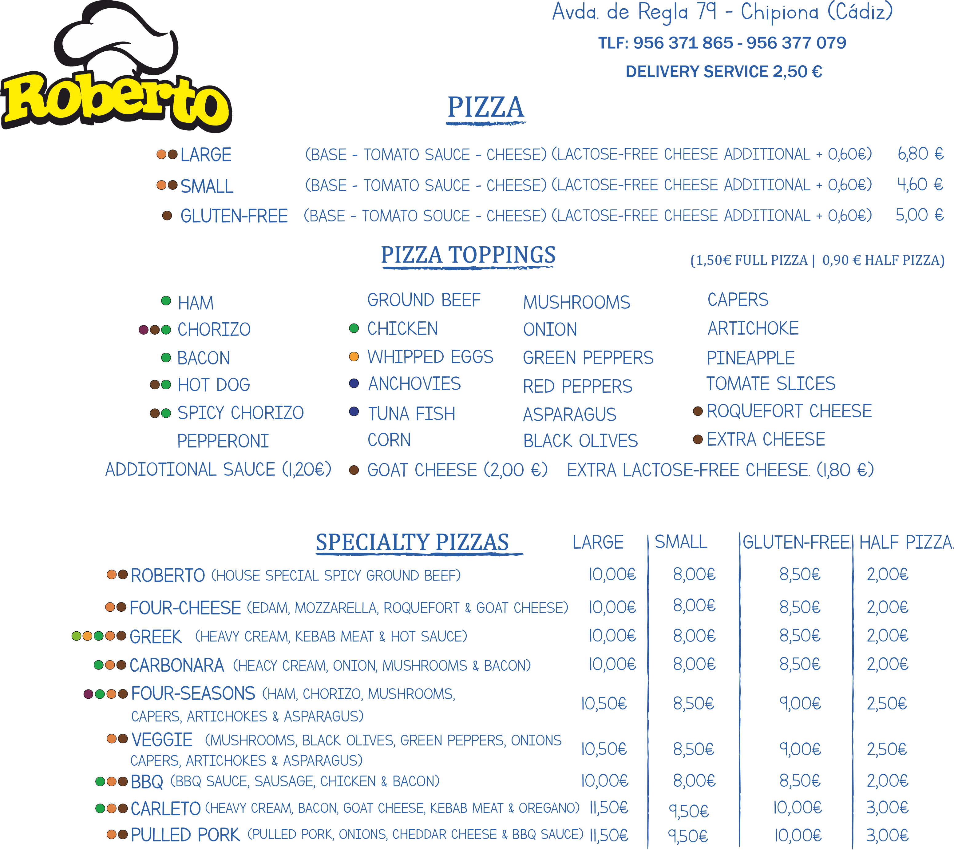 Pizzas